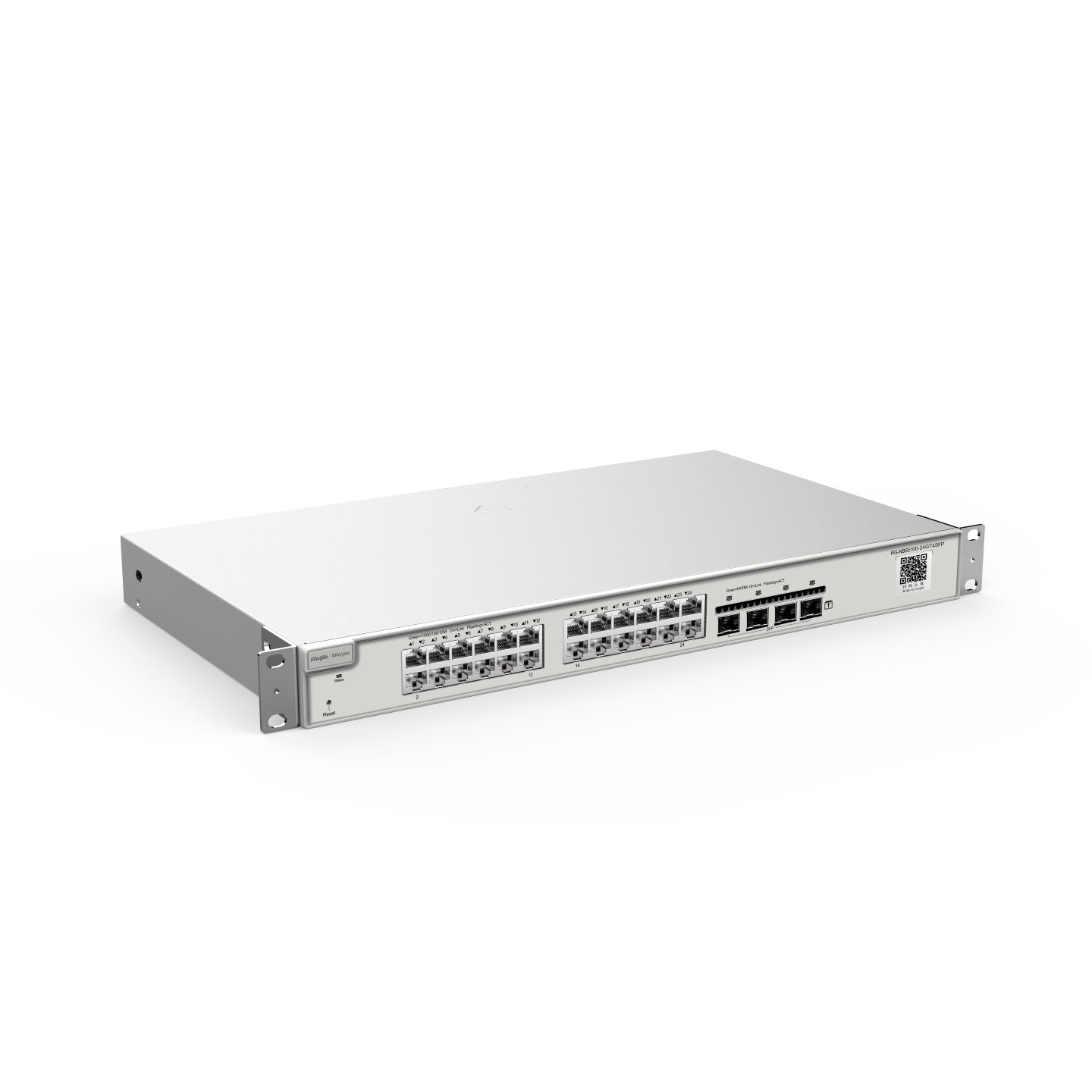 Ruijie* Reyee 32-Port Gigabit Layer 2+ Cloud Managed Switch, 4 x SFP+, Static Routing, Rack Mount
