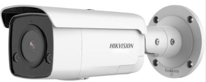 Hikvision 6MP IP Pro Series IR Bullet Camera, DarkFighter, AcuSense, Perimeter, Face Capture, 2.8mm, 120dB WDR, 60m IR, POE / 12VDC, IP67, MicroSD (Junction Box: DS-1280ZJ-S)