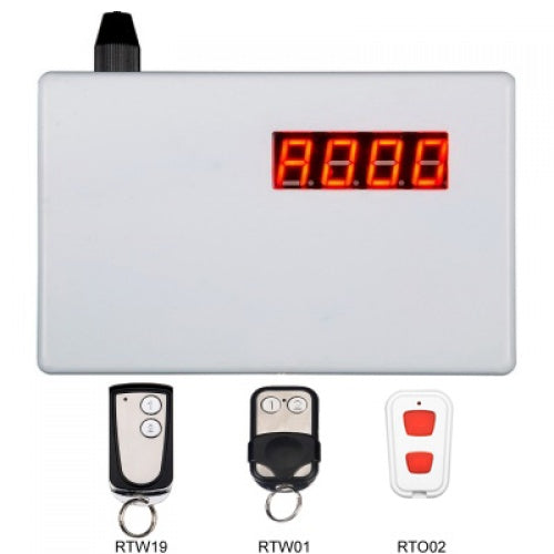 Activor* Standalone Remote Receiver With 4 x Relay Output - 999 Remote Capacity. Compatible With All Activor Remotes, Includes Memory Stick & Green Master Remote To Add / Delete User Without Accessing RX.