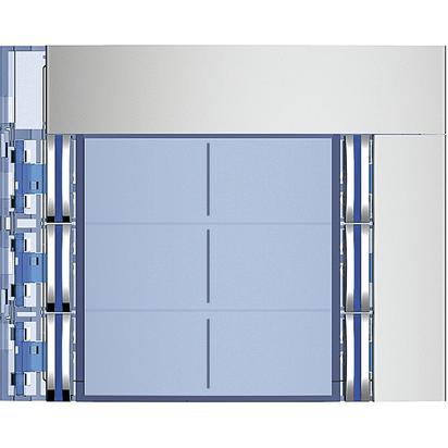 Bticino 2W Sfera Double 6PB Front Cover Allmetal