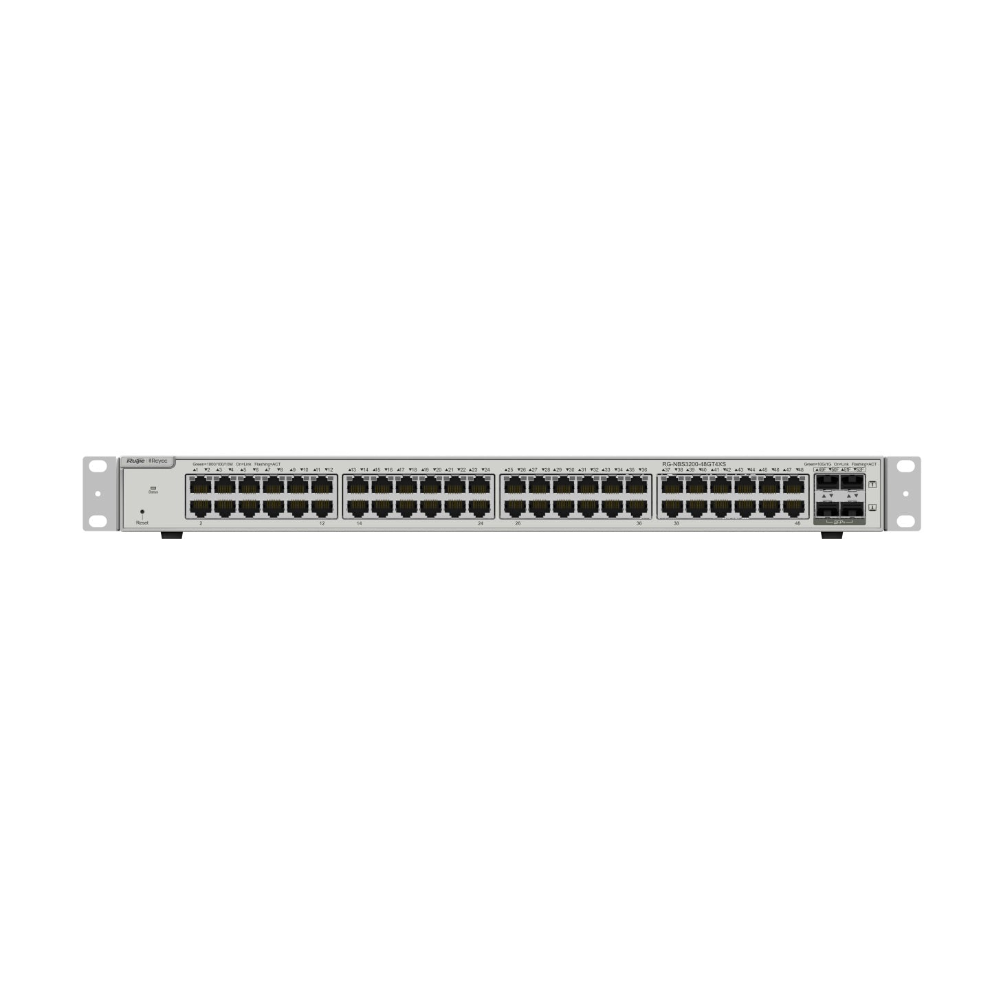 Ruijie Reyee 52-Port Gigabit Cloud Managed Switch, 4 x SFP+, Rack Mount