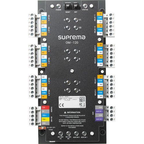 Suprema Lift Controller Module, Can Control Up To 12 Output Relays, Up To 31 Modules Per System **REQUIRES AIRFOB AE-MC / AE-MU**