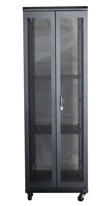 Certech 37RU 600 (W) x 600 (D) Premier Series Server Rack With 2 x Fixed Shelves, 4 x Fans, 1 x 6 Outlet Horizontal PDU, 25 x Cage Nuts, 4 x Castor Wheels & 4 x Levelling Feet
