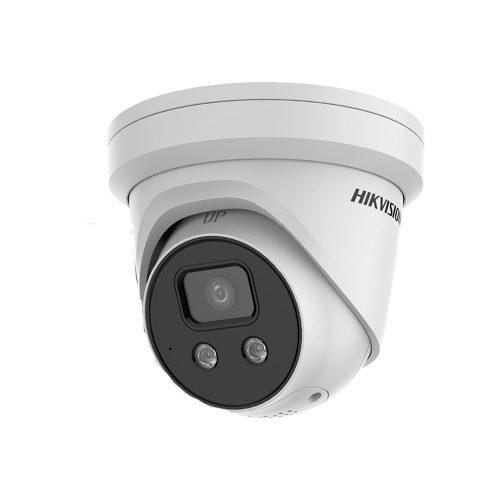 Hikvision 6MP IP Pro Series IR Turret Camera, DarkFighter, AcuSense, Perimeter, Face Capture, 2.8mm, 120dB WDR, 30m IR, POE / 12VDC, IP67, MicroSD (Junction Box: DS-1280ZJ-PT6, Wall Mount DS-1273ZJ-140)