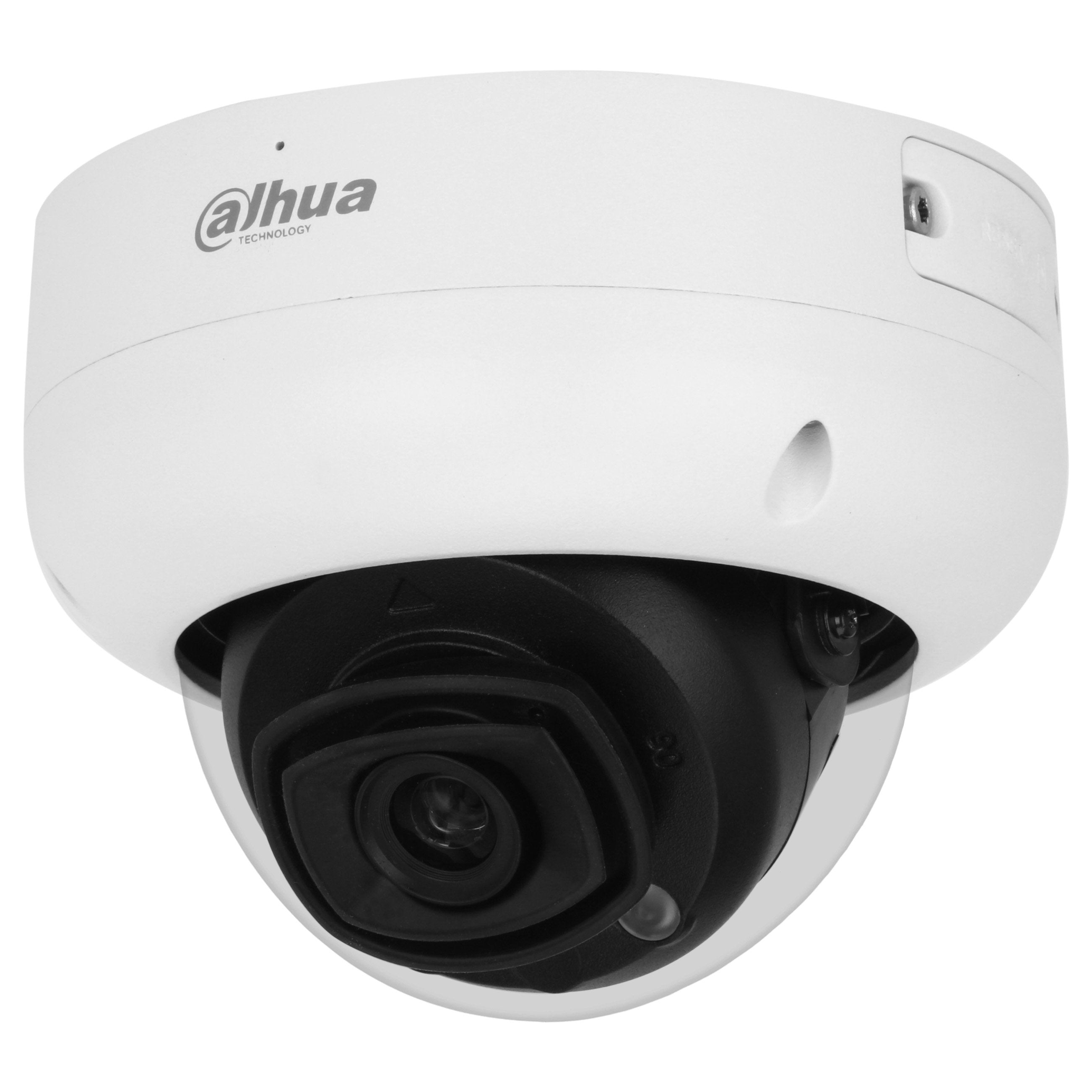 Dahua 5MP IP WizMind S Series IR Vandal Dome Camera, SMD 3.0, Acupick, Face Detection, Face Attributes, People Counting, Perimeter, Starlight, 2.8mm, 120dB WDR, 50m IR, ePOE / 12VDC, IP67, IK10, MicroSD, Built-in Mic (Junction Box: PFA137)