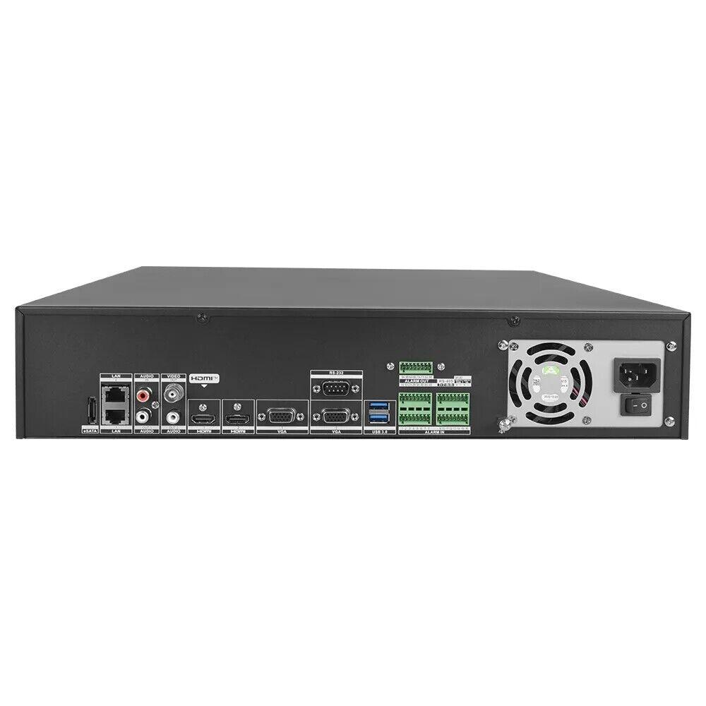 Hikvision 64 Channel Ultra Series NVR, 400MB, 8K, 2x HDMI / 2x VGA, 8 x HDD, 2x Gigabit NIC, 2RU, 240VAC Power Input