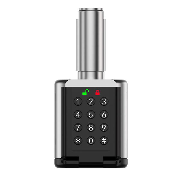 Lionhead Lock STRONGA OVAL CYLINDER IP66 Pin, Prox, Fingerprint, Bluetooth, 3× RFID Fob Included, Anti-drill, Anti-bump, Anti-pick (2× CR2 Lithium Batteries Not Included, ~25,000 Cycles / 2 Years Usage)