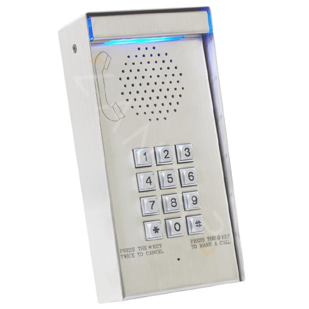 ECA Audio GSM, Wireless intercom for up to 333 units, Remote SMS Programming, 1000 x Users For Remote Gate Release or 4-digit pin code.