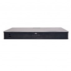 Uniview 16 Channel Easy Series NVR, 320MB, 1 x HDMI / 1 x VGA, 2 x HDD, 1 x Gigabit NIC, 16 x POE+, 2RU, Max 8CH VCA Functionality, 1 x 4TB HDD Installed