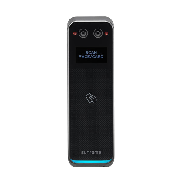 Suprema BioStar Air BioEntry W3, Multiple Credential Access, Face Recognition (IR + Visual), Dual RFID (125kHz EM & 13.56MHz MiFare, MiFare Plus, DESFire EV1/EV2, FeliCa, NFC, BLE), IP67, IK08 ***SPECIAL ORDER 6-8 WEEK LEAD TIME***