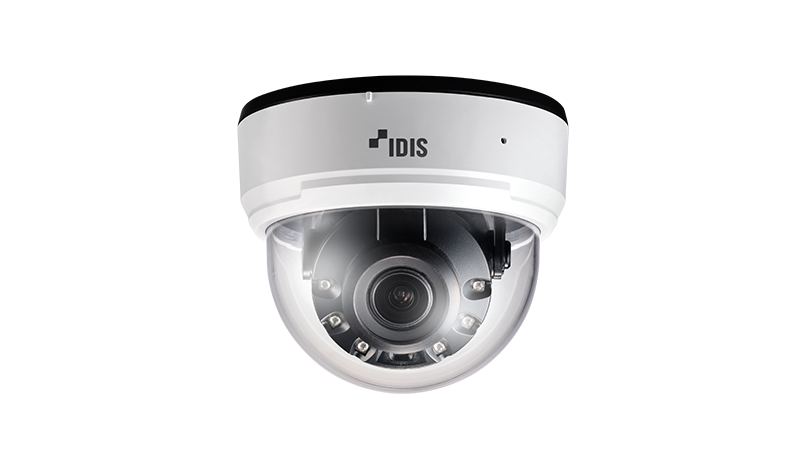 IDIS 5MP INDOOR MZ EDGE AI VA 2.7- 13.5mm NDAA DOME 5YR