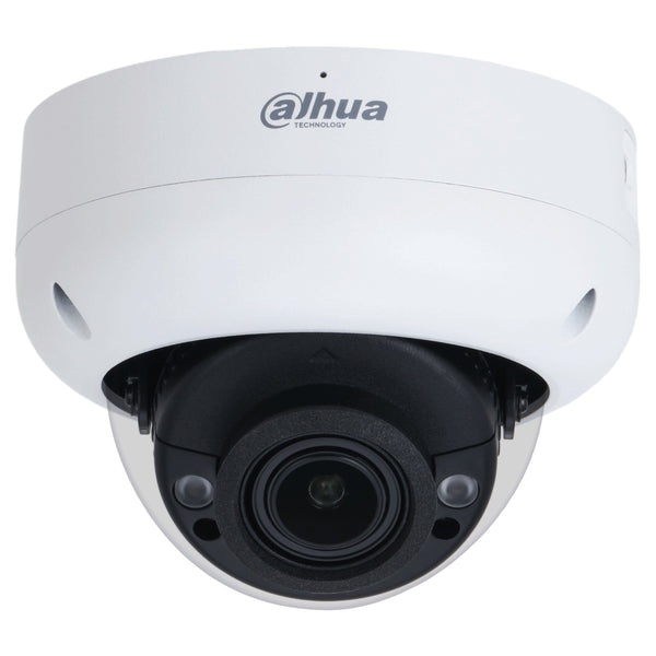 Dahua 4MP IP WizSense AI Series IR Motorised Vandal Dome Camera, SMD 4.0, Quick Pick, AI SSA, Perimeter, Starlight, 2.7-13.5 mm, 120dB WDR, 40m IR, POE / 12VDC, IP67, IK 10, MicroSD, Built-in Mic (Wall Mount: PFB203W, Junction Box: PFA136)