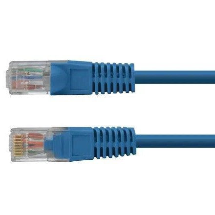 **CLEARANCE** Zankap 5M CAT6 Blue UTP Patch Lead (Also Available In Black, Grey & White)