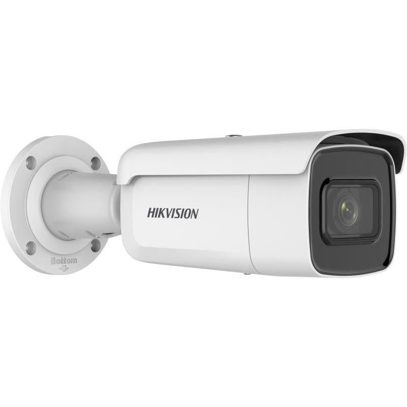 Hikvision 8MP IP Pro Series IR Motorised Vandal Bullet, DarkFighter, AcuSense, 2.8-12mm, 120dB WDR, 60m IR, POE or 12VDC, IP67, IK10 (Pole Mount: DS-1275ZJ-S-SUS, Junction Box: DS-1280ZJ-S)