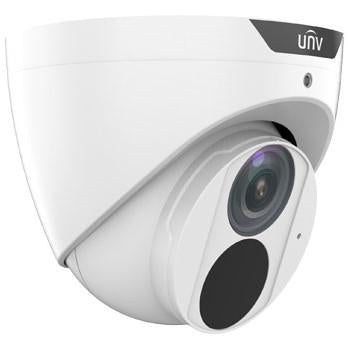 **CLEARANCE** Uniview 5MP IP Prime Deep Learning AI Series IR Turret, Perimeter, LightHunter, 2.8mm, 120dB WDR, 30m IR, Triple Streams, Built-in Mic, POE or 12VDC, IP67 (Wall Mount: TR-WM03-D-IN, Junction Box: TR-JB03-G-IN)