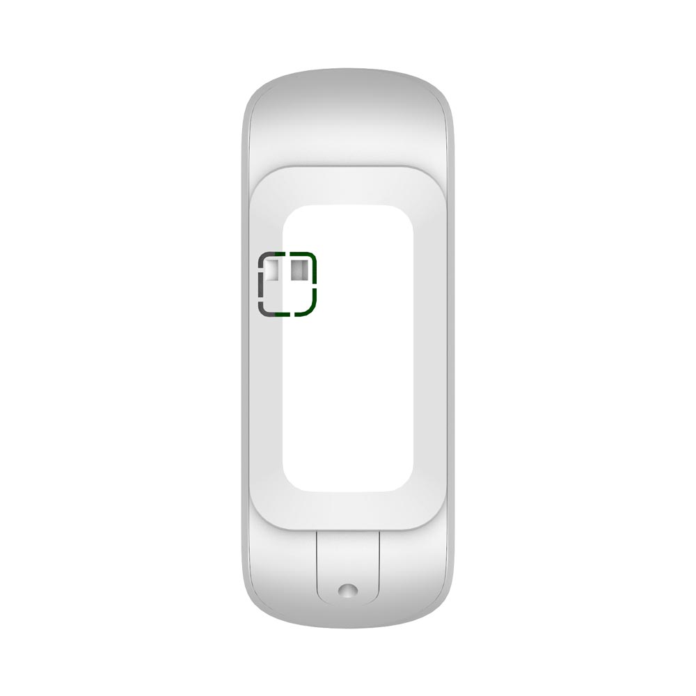 Ajax MotionProtect Outdoor WHITE - 2 Way Wireless Pet Immune Dual PIR Motion Detector With Anti-Mask /Adjustable Detection Range 3-15m