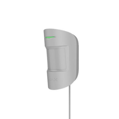 Ajax Fibra MotionProtect Plus WHITE - Wired Pet Immune Dual Technology Motion Detector, 12m