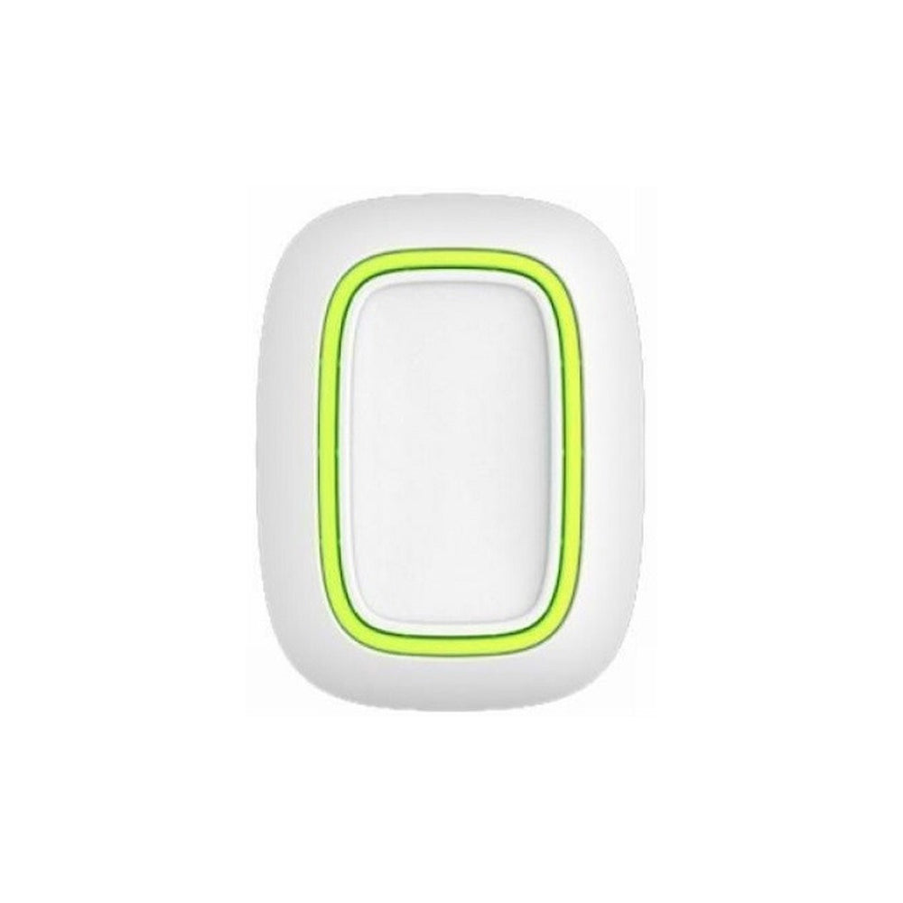 Ajax Button WHITE - Smart Wireless Programable Button For Panic / Automation Devices / Garage Door / Smart Scenarios
