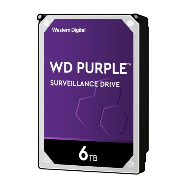 **SUPPLY DELAY (MID DEC)** Western Digital Purple 6TB Surveillance HDD