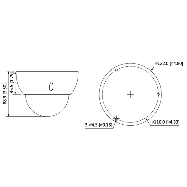 VIP* Vision 8MP IP Professional Series Motorised IR Vandal Dome, Low Light, 2.7-13.5mm Lens, 120dB WDR, 40m IR, POE or 12VDC, IP67, IK10, MicroSD (Wall Mount: VSBKTB203W, Junction Box: VSBKTA137)