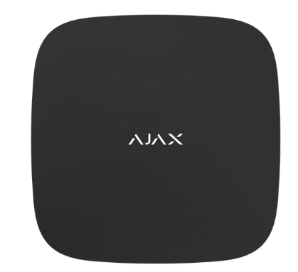 Ajax ReX 2 Range Extender BLACK - Up To 1.8km Range, Connects To The Hub 2 / Hub 2 Plus, 240VAC Powered, Photo Verification, Ethernet Connection