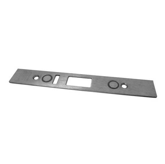 Lockwood Electric Strike & Mortice Lock Stainless Steel Cover Plate With DPS Magnets To Suite ES2100 / ES9100 Strike And 3570ELM0SC Mortice Lock