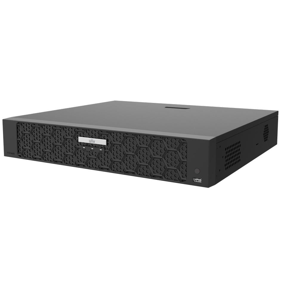 Uniview 32 Channel Prime Series NVR, 320MB, 2 x HDMI / 1 x VGA, 4 x HDD, 1 x Gigabit NIC, 16 x POE, 2RU, Rack Ears Included **NO HDD INSTALLED**