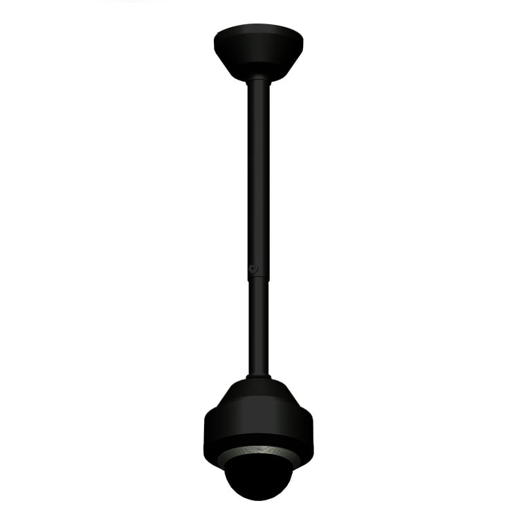 Zankap Dropper Pole Kit 3000-5900mm Adjustable Telescopic  **BLACK**, 1x Dropper Pole, 1x Lower Cup, 1x Upper Cup **Fits Up to 130mm Diameter Cameras/Detectors**
