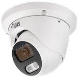 IDIS Lite Series 5MP IR Dome IP Camera with 2.8mm Fixed Lens, Sony STARVIS CMOS Sensor, H.265, Triple Streaming, MicroSD Card Support, PoE & ONVIF, NDAA Compliant, IP67 & IK10 (Wall Mount DA-WM2500, Junction Box DA-JB2500)