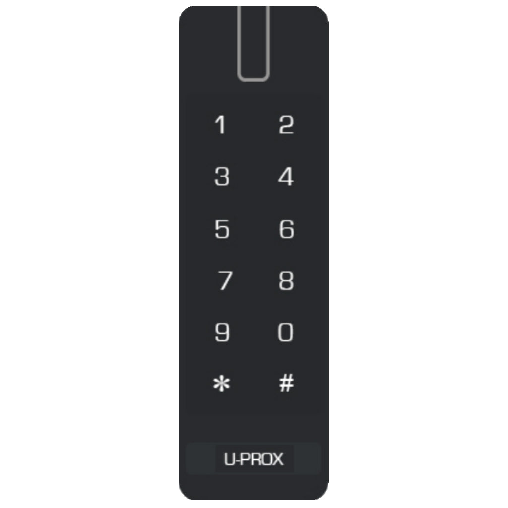 UProx Combo Keypad / Maxi Reader - HID Proximity / EM / MIFARE / MIFARE Plus / NFC / Bluetooth Mobile ID Format Complete With Black, Grey And White Covers