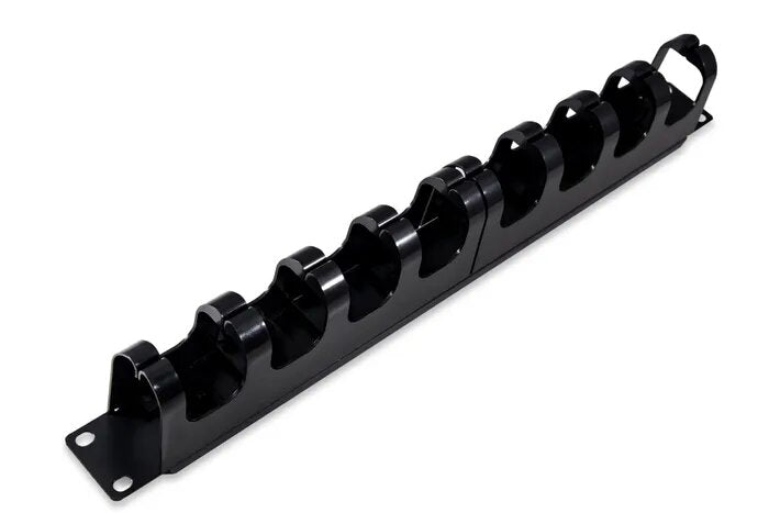 Certech 19" 1RU Plastic Cable Management Bar