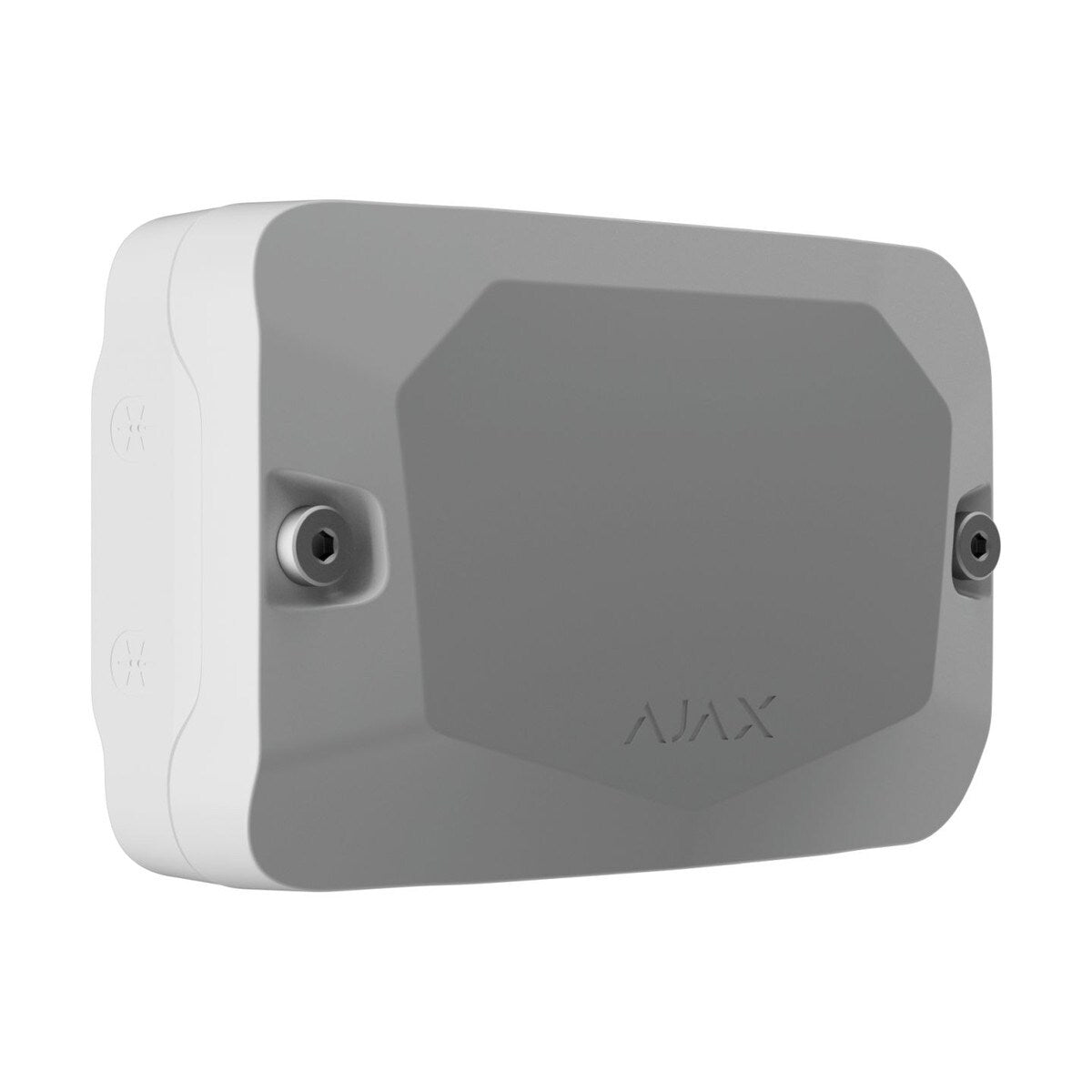Ajax Case A (106) with dimensions of 106 × 168 × 56 mm has a slot for Superior LineProtect Fibra, Superior LineSplit Fibra, Superior MultiTransmitter IO (4X4) Fibra or Superior MultiRelay Fibra.