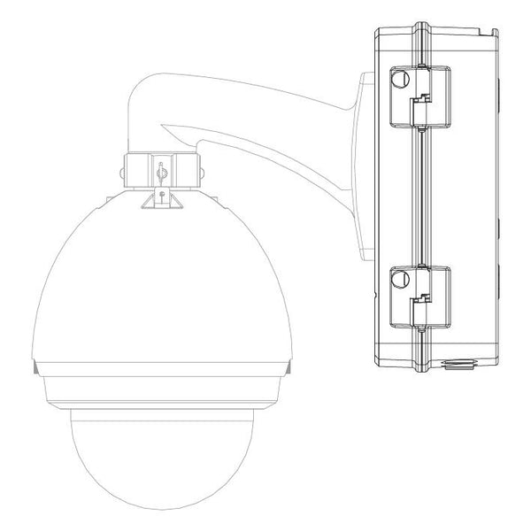 VIP Vision Adapter / Junction Box For PTZ Dome Cameras