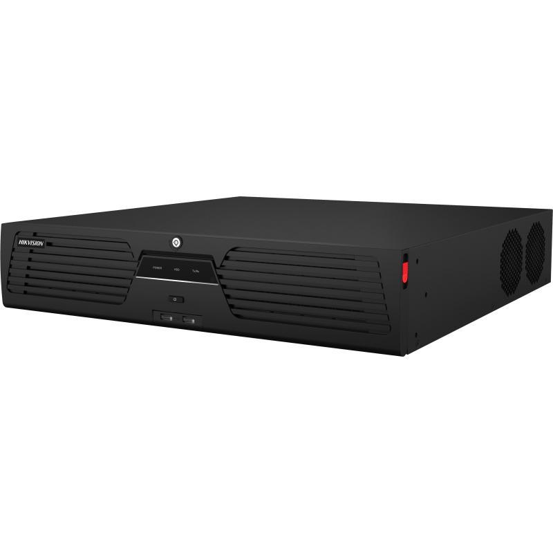 Hikvision 32 Channel Ultra M-Series NVR, 320MB, **NO POE PORTS** 2 x Gigabit NIC, 2RU, 2 x VGA / 2 x HDMI, 8 x HDD Bay **NO HDD INSTALLED**