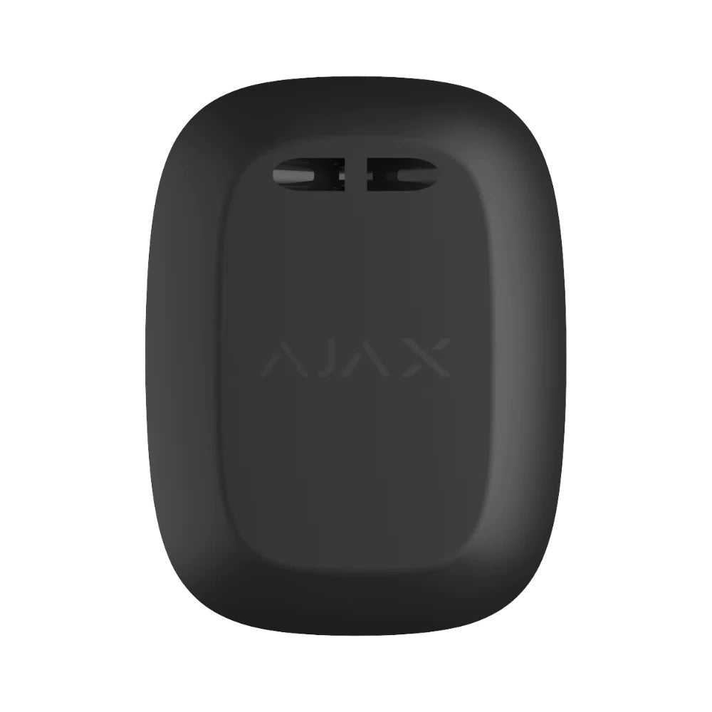 Ajax Button BLACK - Smart Wireless Programable Button For Panic / Automation Devices / Garage Door / Smart Scenarios