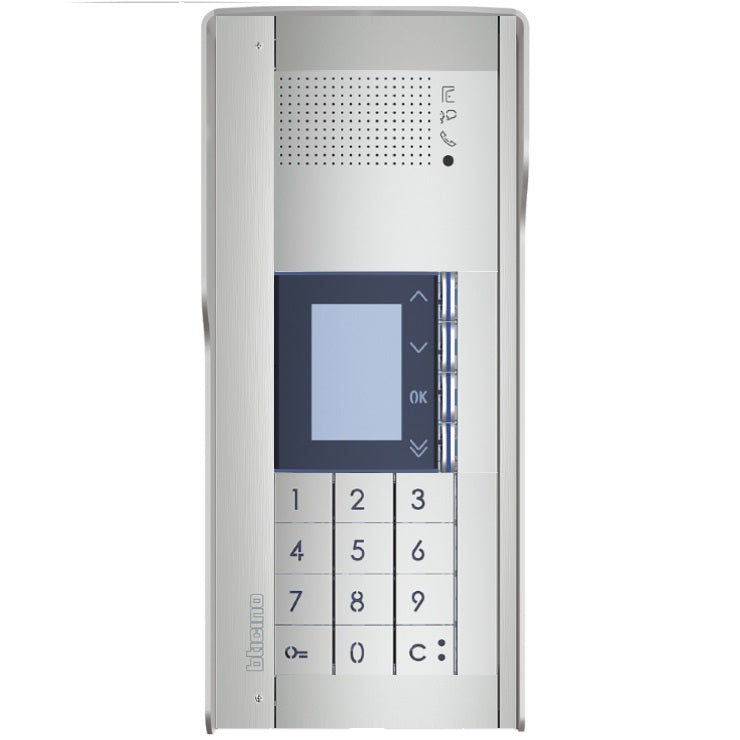 Bticino 2W Sfera 3 Module Audio Digital And Keypad Call Flush Mounted External Unit With Rainshield (1 x 350030, 1 x 350231, 1 x 350531, 1 x 351100, 1 x 351101, 1 x 352500, 1 x 352501, 1 x 353000, 1 x 353001, 1 x 346250)