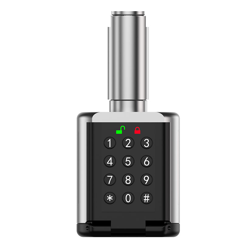 Lionhead Lock STRONGA OVAL CYLINDER IP66 Pin, Prox, Fingerprint, Bluetooth, 3× RFID Fob Included, Anti-drill, Anti-bump, Anti-pick (2× CR2 Lithium Batteries Not Included, ~25,000 Cycles / 2 Years Usage)