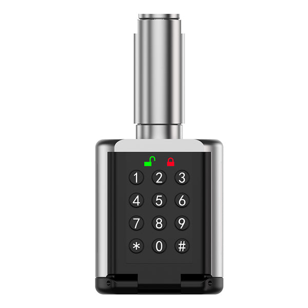 Lionhead Lock STRONGA OVAL CYLINDER IP66 Pin, Prox, Fingerprint, Bluetooth, 3× RFID Fob Included, Anti-drill, Anti-bump, Anti-pick (2× CR2 Lithium Batteries Not Included, ~25,000 Cycles / 2 Years Usage)