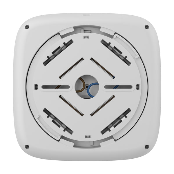 82200.175.WH3 Ajax Fireprotect 2 AC WHITE - Wireless 240V Power Supply Mains-Powered Smoke & Heat Detector With Sealed Backup Battery And Sounder