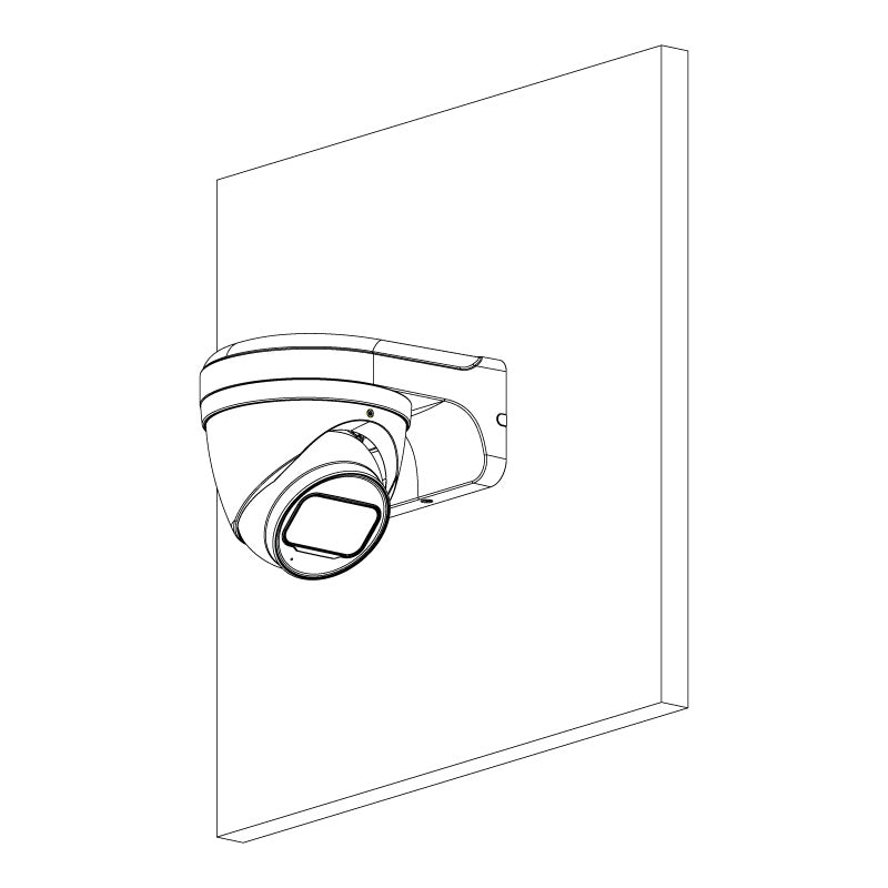 Securview* 8MP HDCVI Professional Series Motorised IR Eyeball, Low Light, 3.7-11mm Lens, 120dB WDR, 60m IR, 12VDC, IP67, Built-in Mic (Wall Mount: VSBKTB203W, Junction Box: VSBKTA137E)
