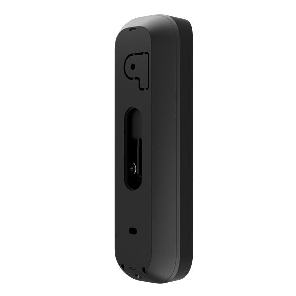 Ajax 4MP **BLACK** WiFi Video Doorbell With AI Object Recognition, 6m IR, 155° View Angle, 12-24VDC Or 16-24VAC, 2.4GHz WiFi Connectivity, IP54, 145H × 47W × 34D mm