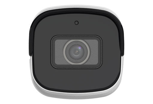 Uniview 8MP IP Prime Deep Learning AI Series IR Mini Bullet Camera, Perimeter, LightHunter, 2.8mm, 120dB WDR, 50m IR, Triple Streams, Built-in Mic, MicroSD, POE or 12VDC, IP67 (Junction Box: TR-JB05-A-IN)