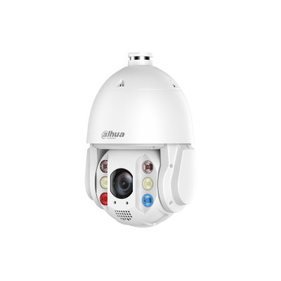 Dahua 4MP WizSense TiOC PTZ, 32x Optical Zoom (4.8–154mm), Starlight IR 150m, Auto-Tracking 3.0, Perimeter Protection, Face Detection, SMD 4.0, Active Deterrence, Built-in Mic & Speaker, MicroSD, 4G LTE, IP66