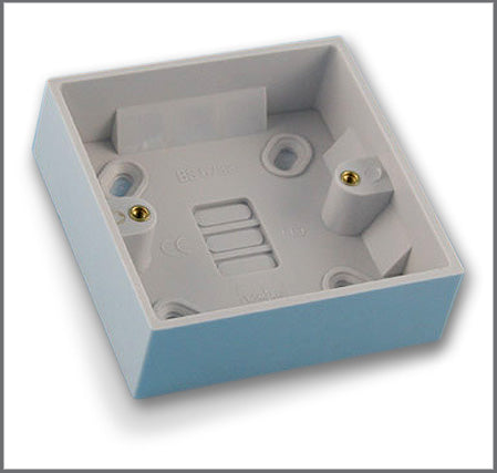 Askari* Optional Back Box To Suit AC/W/S (White)