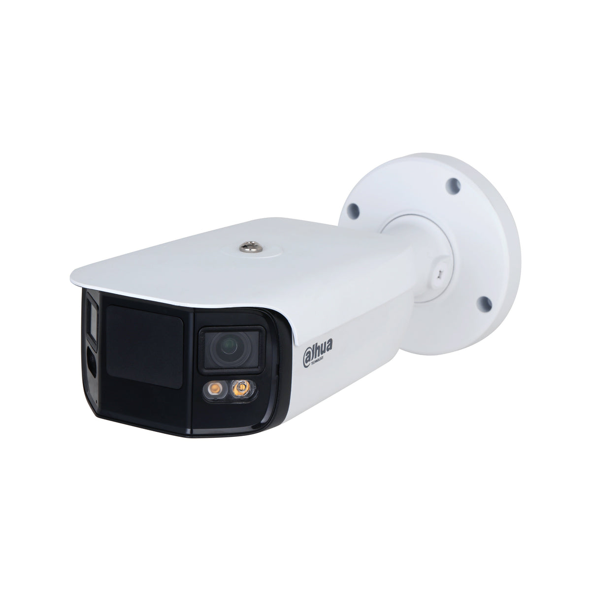 Dahua 8MP IP WizMind AI Series Full Colour 180 Degree Wide Angle Bullet Camera, SMD, People Counting, Perimeter, 140dB WDR, 40m White Light, ePOE / 12VDC, IP67, MicroSD, Built-in Mic / Speaker, EPTZ (Junction Box: PFA5300R)