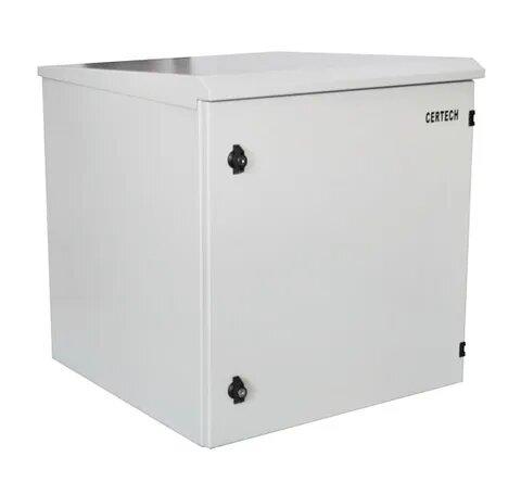 ***EOL*** Certech* 12RU 600mm Deep Outdoor Wall Mounted Rack With Dual Front Locks, IP65 Rated