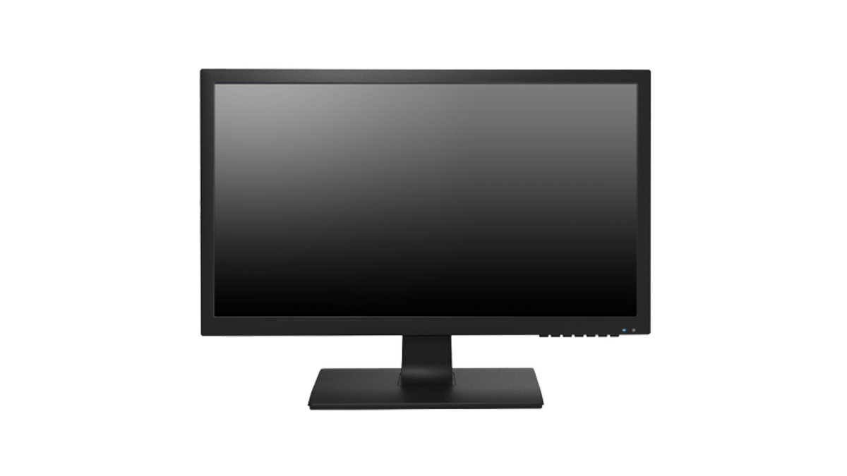 IDIS 21.5" FHD LED SECURITY MONITOR WITH BNC 3YR