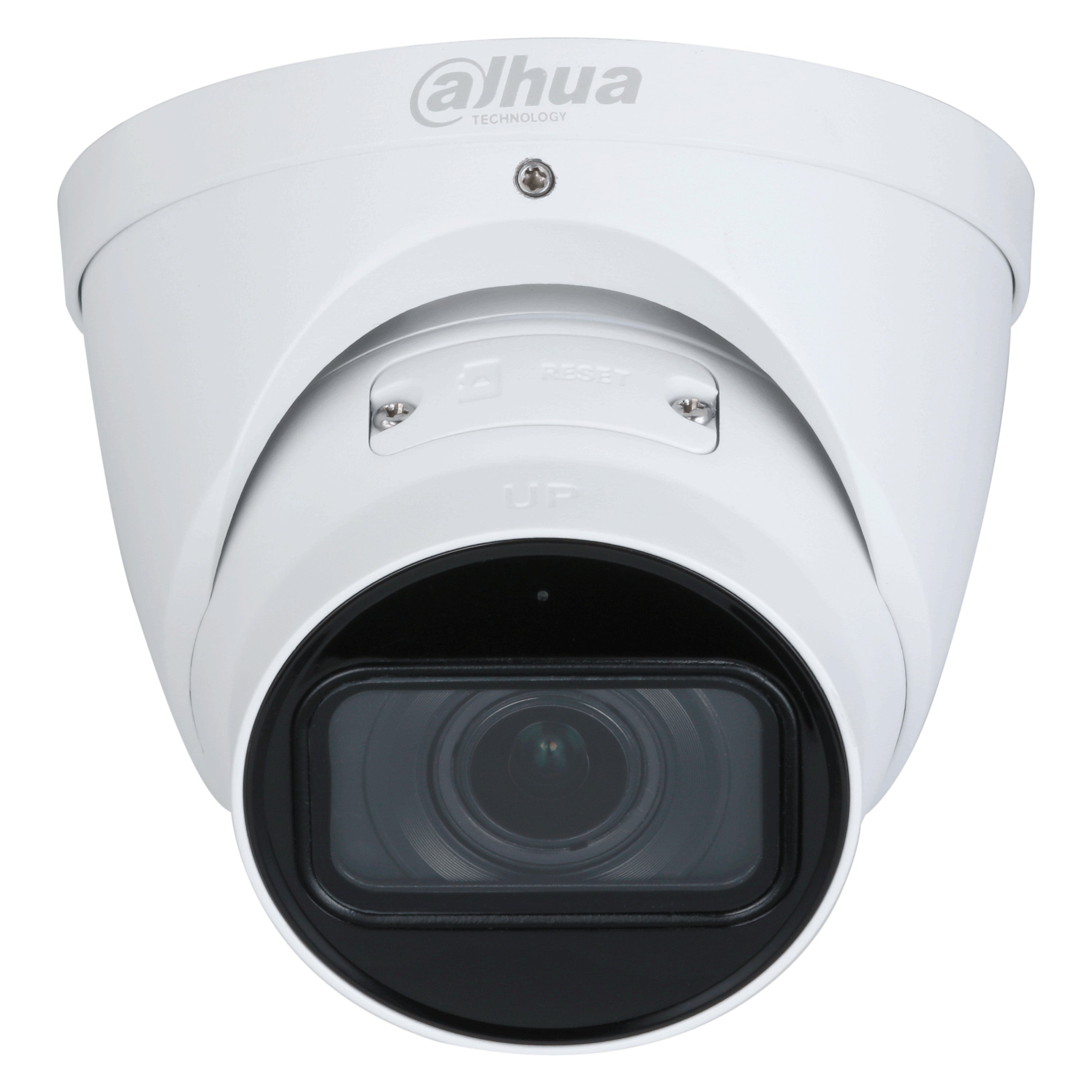 Dahua 4MP IP WizSense AI Series IR Motorised Eyeball Camera, SMD 4.0, Quick Pick, AI SSA, Perimeter, Starlight, 2.7-13.5 mm, WDR, 40m IR, POE / 12VDC, IP67, MicroSD, Built-in Mic (Wall Mount: PFB205W-E, Junction Box: PFA137)