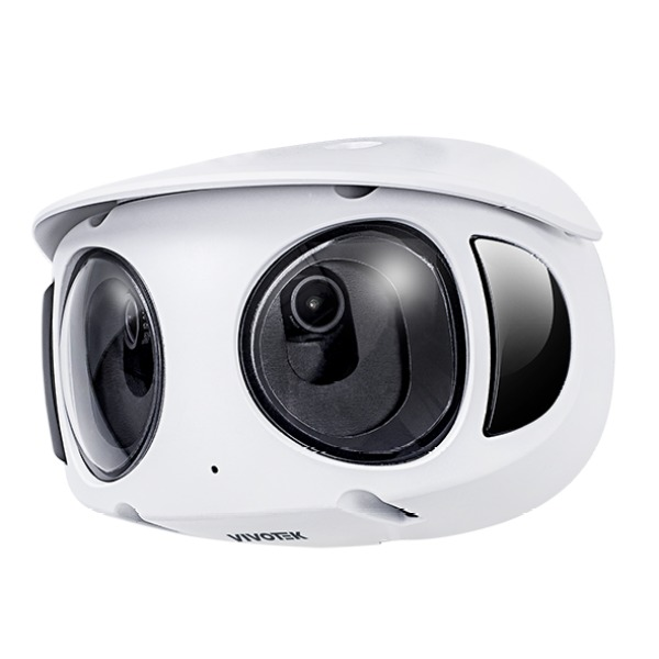Vivotek Vortex 8MP Premium Series Outdoor Vandal Dome, 180° FOV, Dual 2.8mm Lenses, IR 20m, WDR Pro, Smart IR III, PoE, Built-in Mic, 512GB Built-In Edge Recording (30 Days), IP66/IK10 **INCLUDES 1 YEAR XPRO LICENSE**