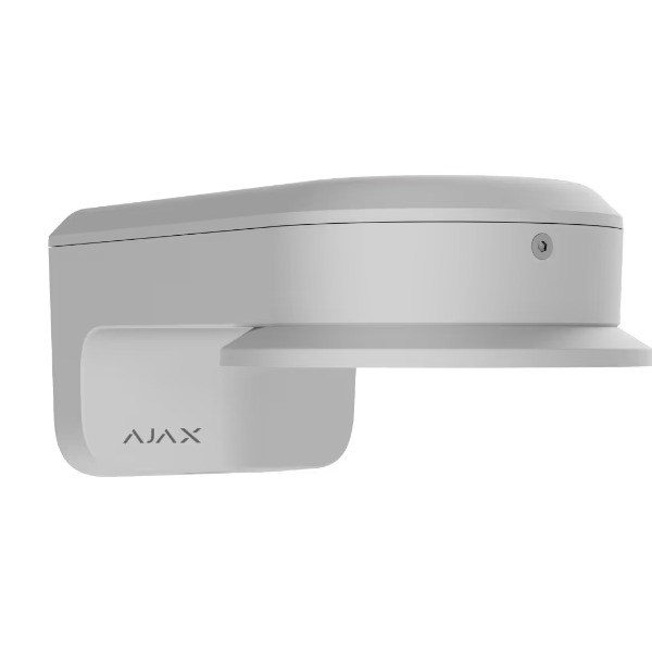 Ajax MountCam Wall Mount B2, Motorized Varifocal Lens Adapter, Extended Height, IP66 Rating, 100 × 136 × 242 mm, Cable Management